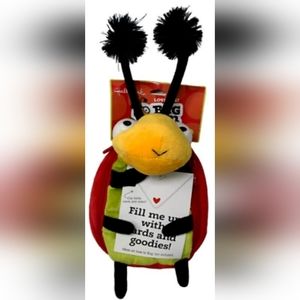 Hallmark Collectible Love'em Bug 'em"  Ladybug Bag Pouch Plush NWT